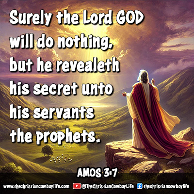 A prophet standing on a mountaintop at dawn, bathed in radiant light from the heavens, symbolizing God’s revelation to His chosen servants.
