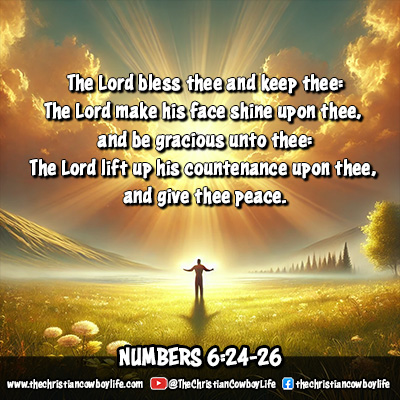 A serene and peaceful image with the Bible verse Numbers 6:24-26, showcasing God’s blessing, protection, and peace. A perfect visual reminder of His love and grace.