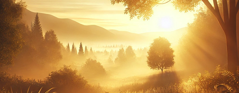 A serene image representing God as our Shepherd, with the comforting verse “The Lord is my shepherd; I shall not want” overlaid, emphasizing trust and peace.