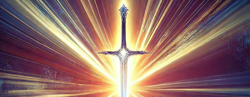 A Bible opened to Hebrews 4:12, symbolizing the penetrating power of God's Word to guide and strengthen believers, particularly those living the Christian cowboy life.