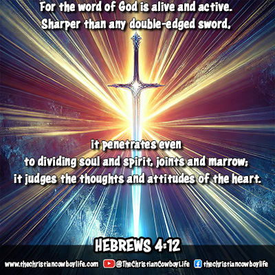 An open Bible with Hebrews 4:12 displayed, illustrating the power of God’s Word to pierce through hearts and minds. The image represents the transformative effect of Scripture on the Christian journey.