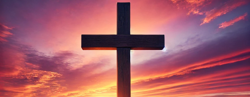 An image showing a cowboy rider in the wilderness being found and guided home, symbolizing Luke 19:10 and the redemptive pursuit of Jesus Christ.