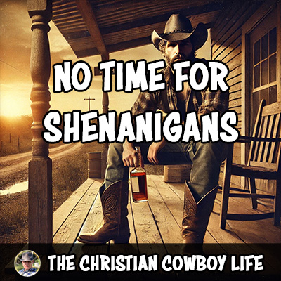 A rugged cowboy walking away from a shadowy past on a dusty dirt road at sunset — symbolizing freedom, grit, and a clean break from toxic ties.