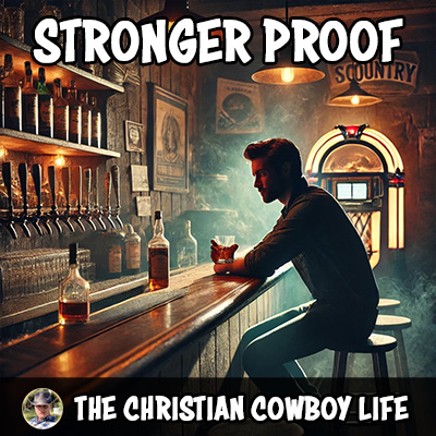 An image of a dimly lit bar with a glass of whiskey on the counter, symbolizing heartbreak and searching for peace.