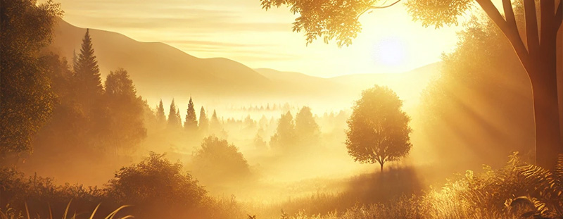 An inspirational image representing the divine creation of seasons—summer and winter—showing God’s power, order, and sovereignty over all the earth as described in Psalm 74:17.