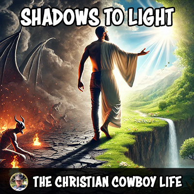 An image of light breaking through the shadows, symbolizing hope, healing, and transformation through faith.