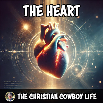 An artistic depiction of a human heart glowing with light, symbolizing God’s Word illuminating the soul.