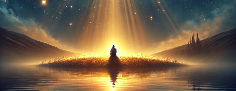A depiction of God rejoicing over His people, highlighting His love, salvation, and the joy He finds in His children.