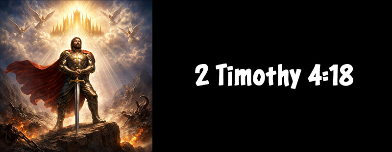 2 TIMOTHY 4:18 – Delivered and Preserved by God