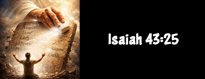ISAIAH 43:25 - Forgiven and Free