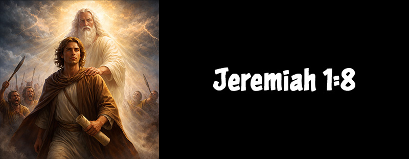JEREMIAH 1:8 - Be Bold and Fear Not