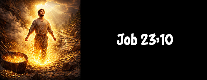 JOB 23:10 – Refined Through the Fire
